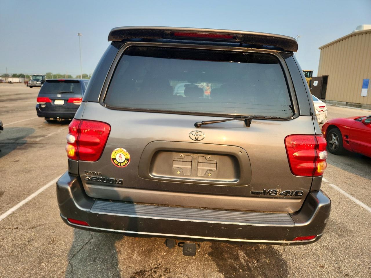 2004 Toyota Sequoia Limited Gray vin: 5TDBT48A24S230890
