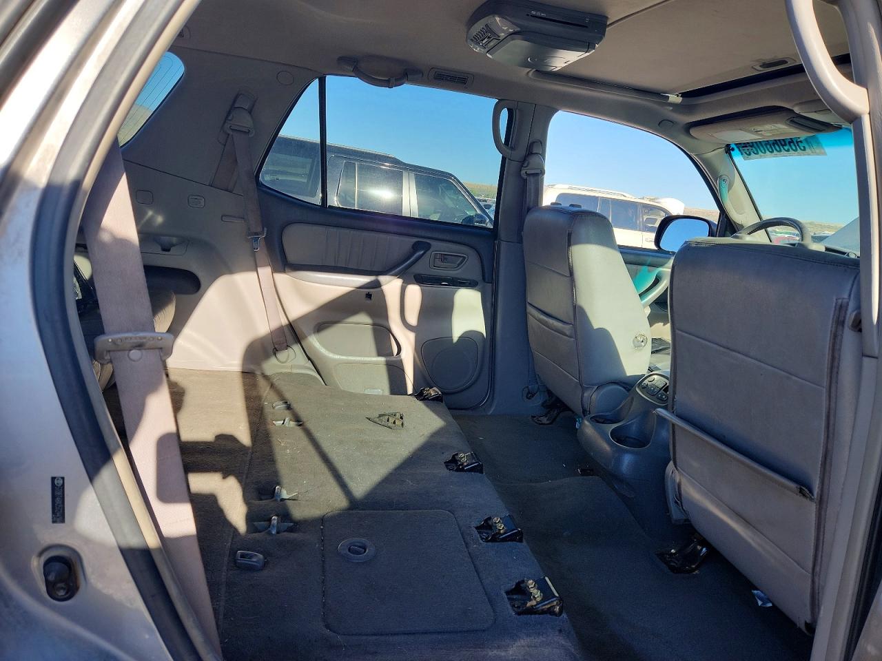 2005 Toyota Sequoia Limited Gray vin: 5TDBT48A25S244144