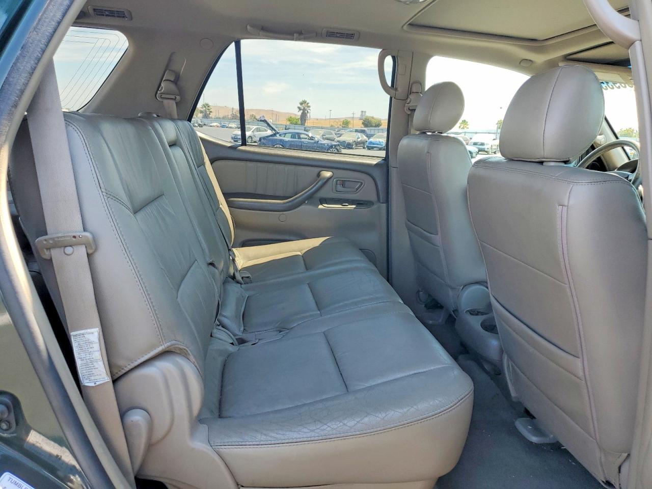 2006 Toyota Sequoia Limited Green vin: 5TDBT48A26S269174