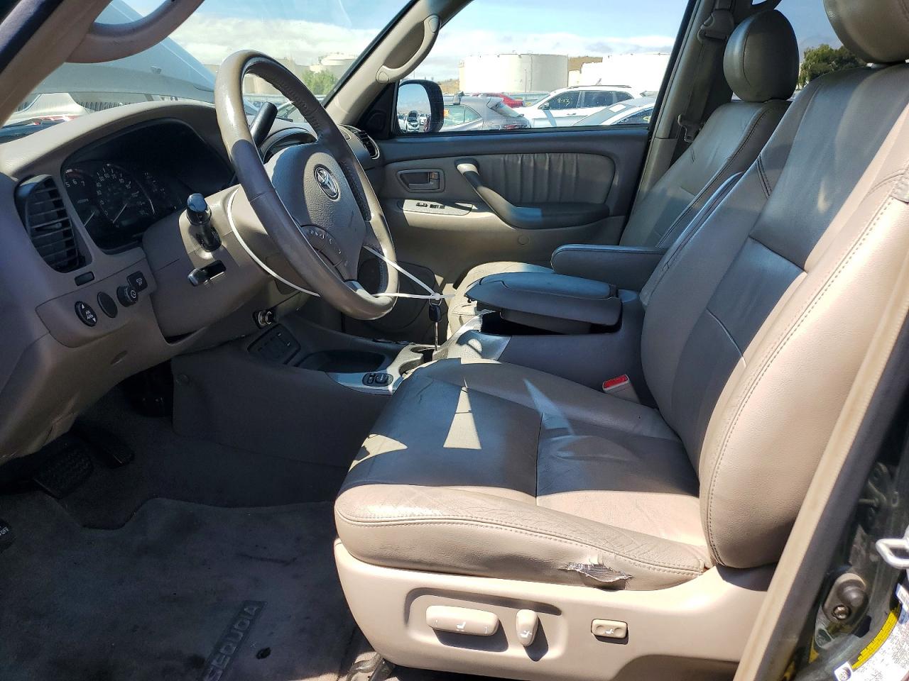 2006 Toyota Sequoia Limited Green vin: 5TDBT48A26S269174