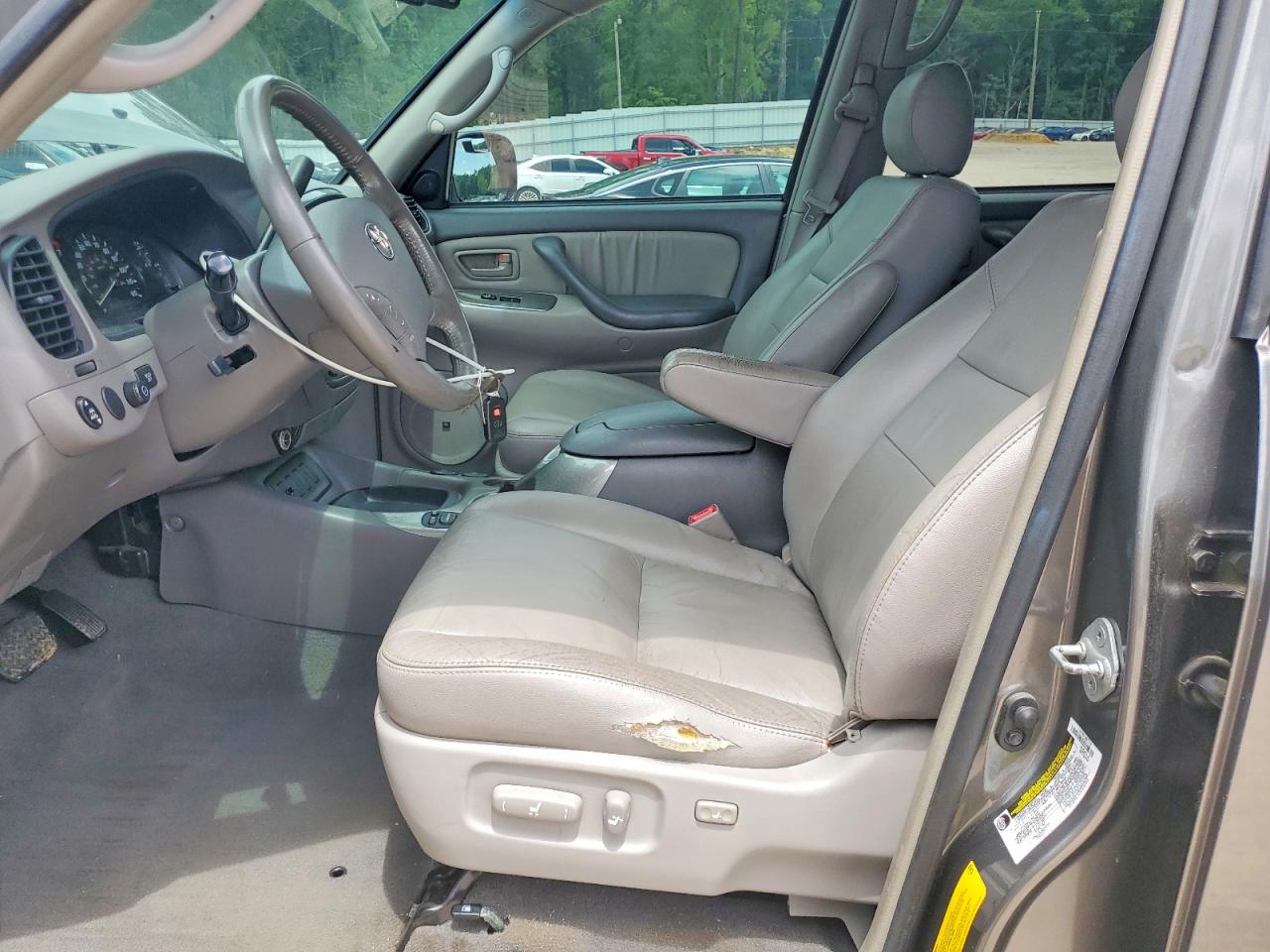 2007 Toyota Sequoia Limited Gray vin: 5TDBT48A27S278409