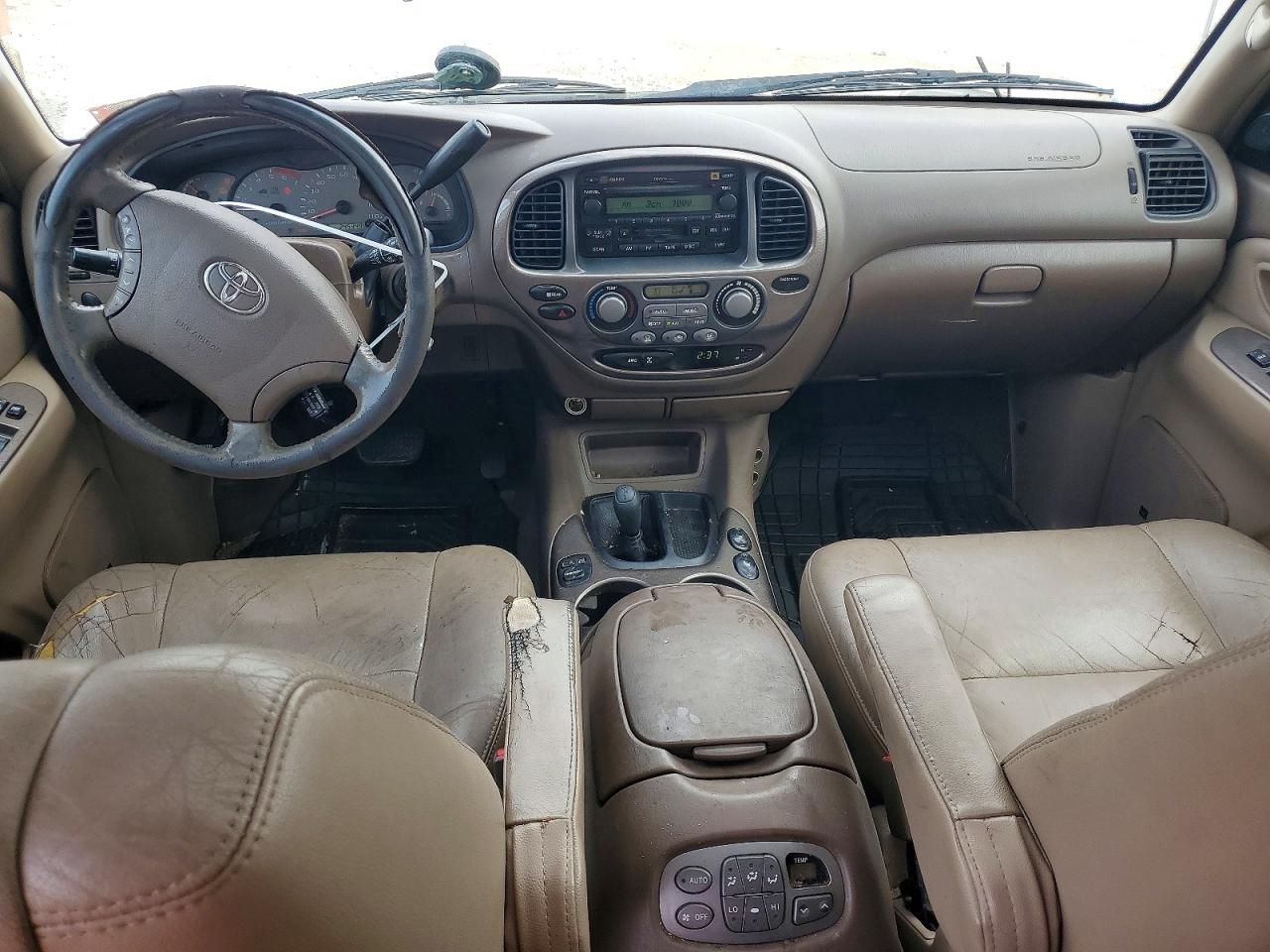 2004 Toyota Sequoia Limited Белый vin: 5TDBT48A34S232132