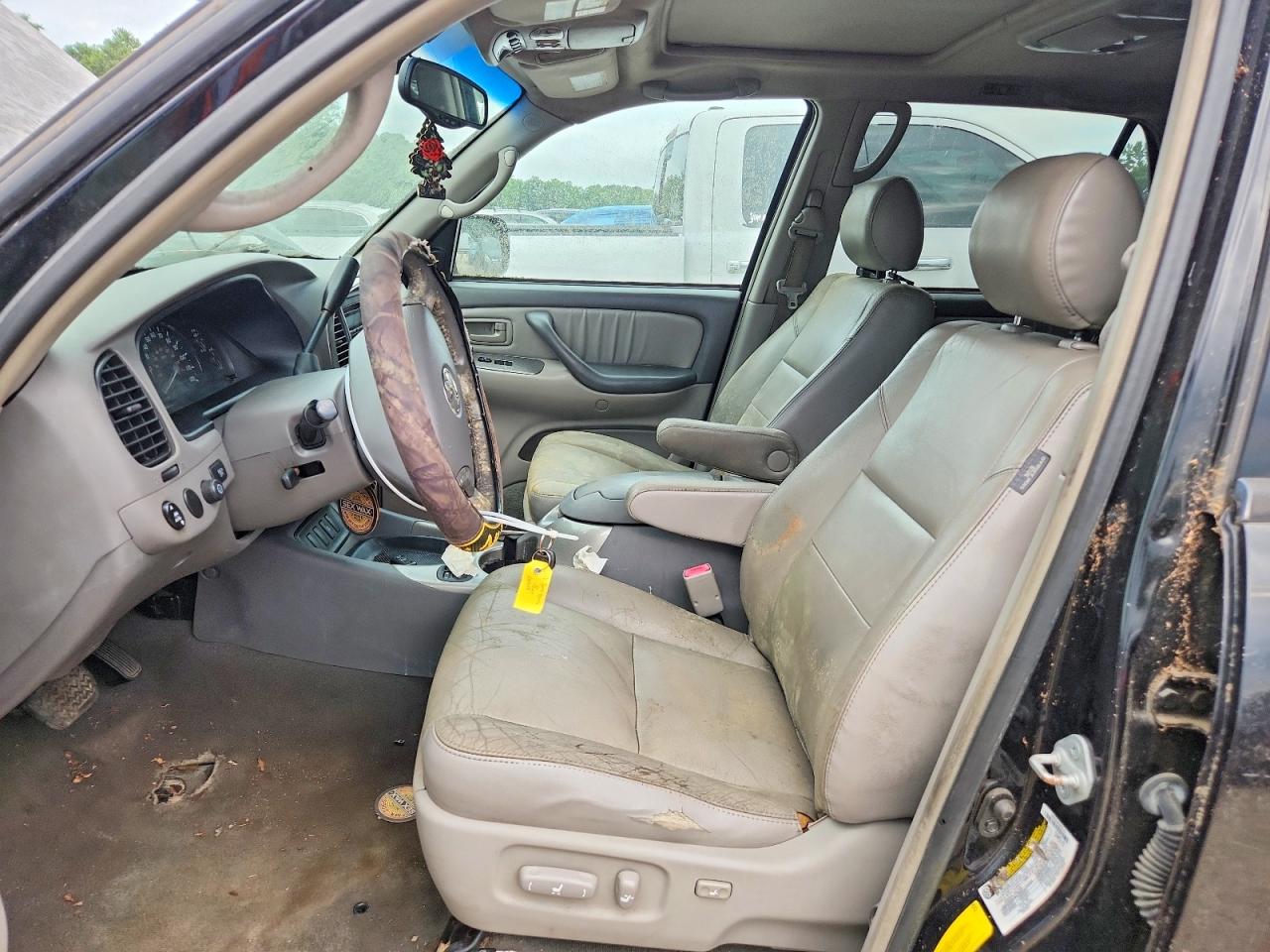 2006 Toyota Sequoia Limited Black vin: 5TDBT48A36S272049