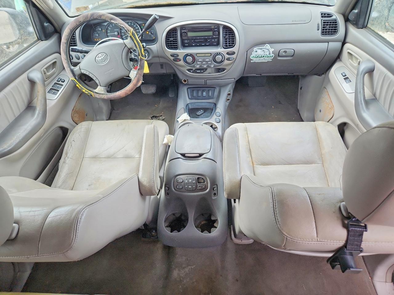 2006 Toyota Sequoia Limited Black vin: 5TDBT48A36S272049