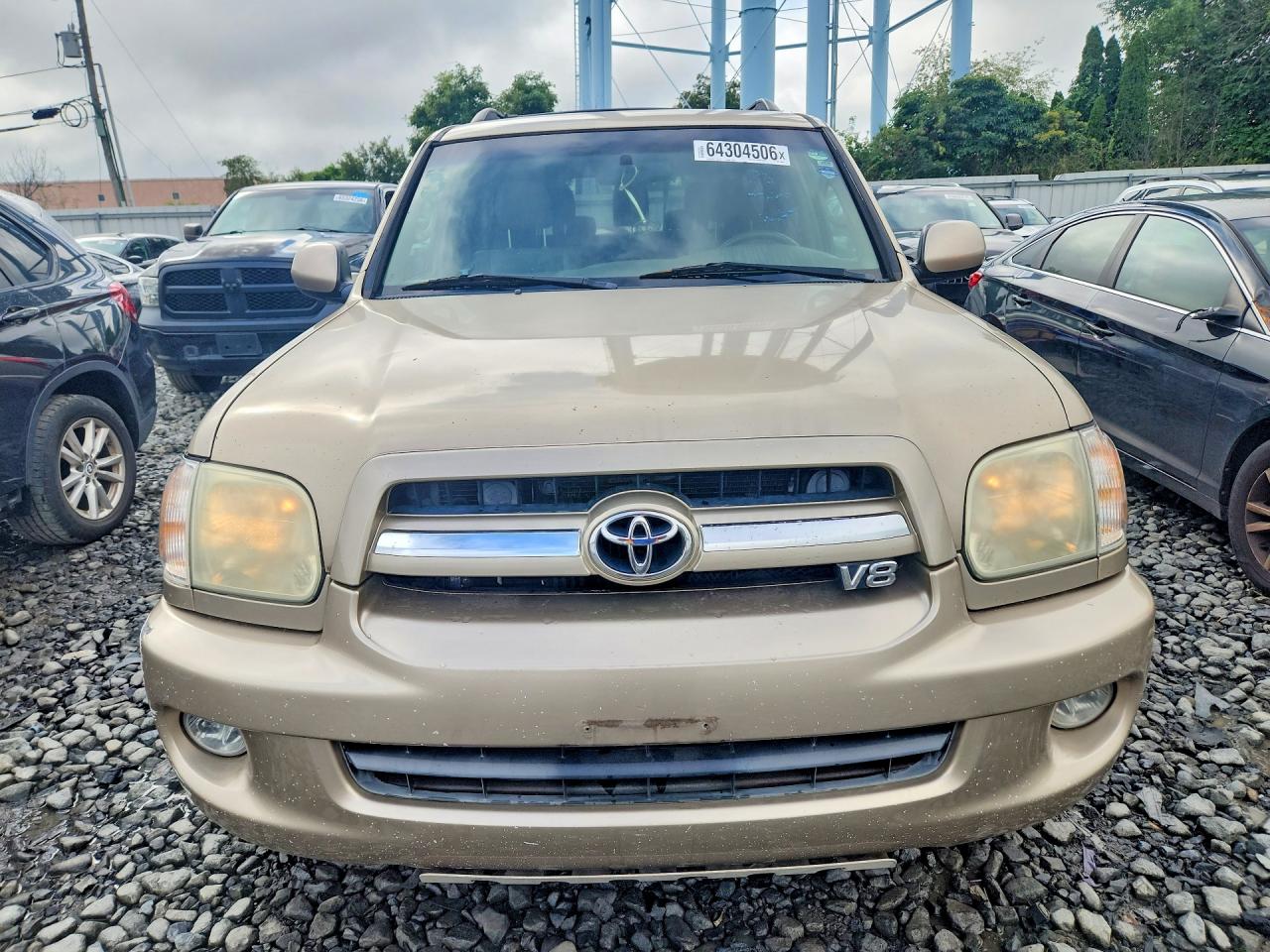 2006 Toyota Sequoia Limited Tan vin: 5TDBT48A36S276988