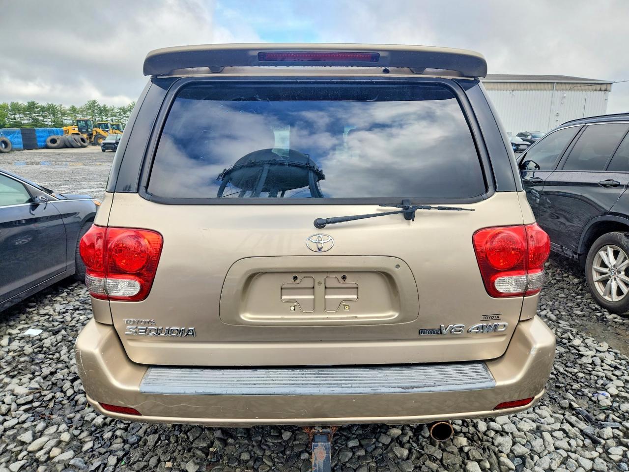 2006 Toyota Sequoia Limited Tan vin: 5TDBT48A36S276988