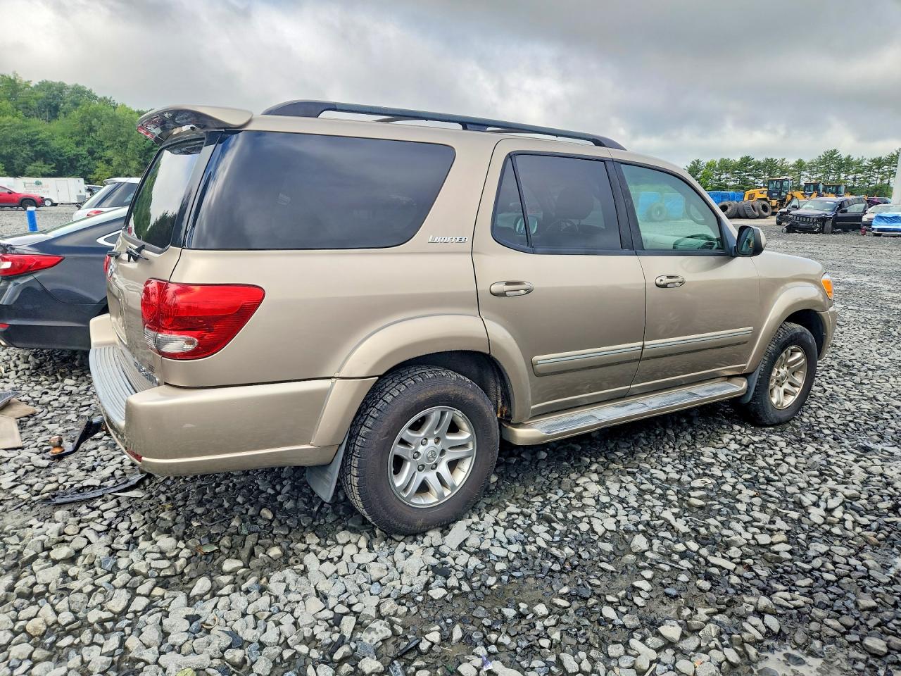 2006 Toyota Sequoia Limited Tan vin: 5TDBT48A36S276988