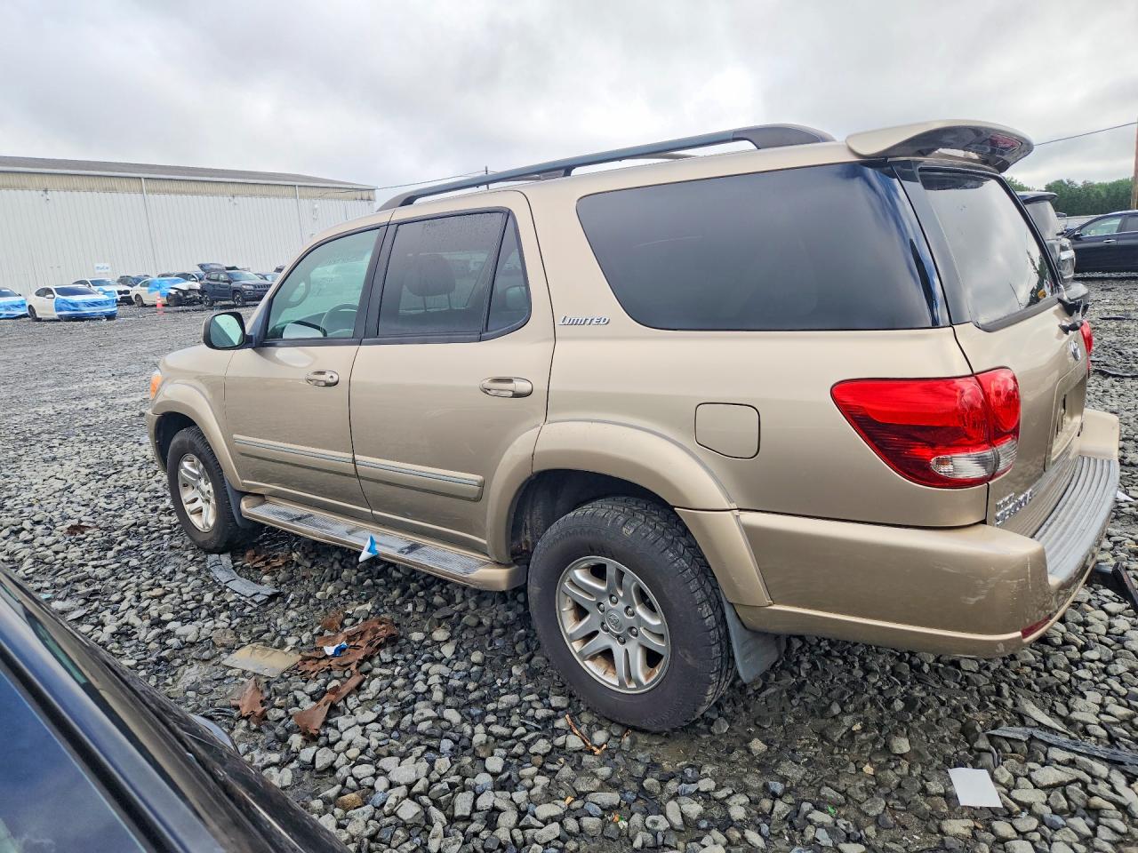 2006 Toyota Sequoia Limited Tan vin: 5TDBT48A36S276988