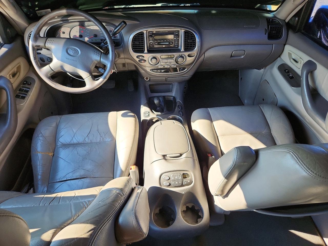 2001 Toyota Sequoia Limited Gray vin: 5TDBT48A41S044943