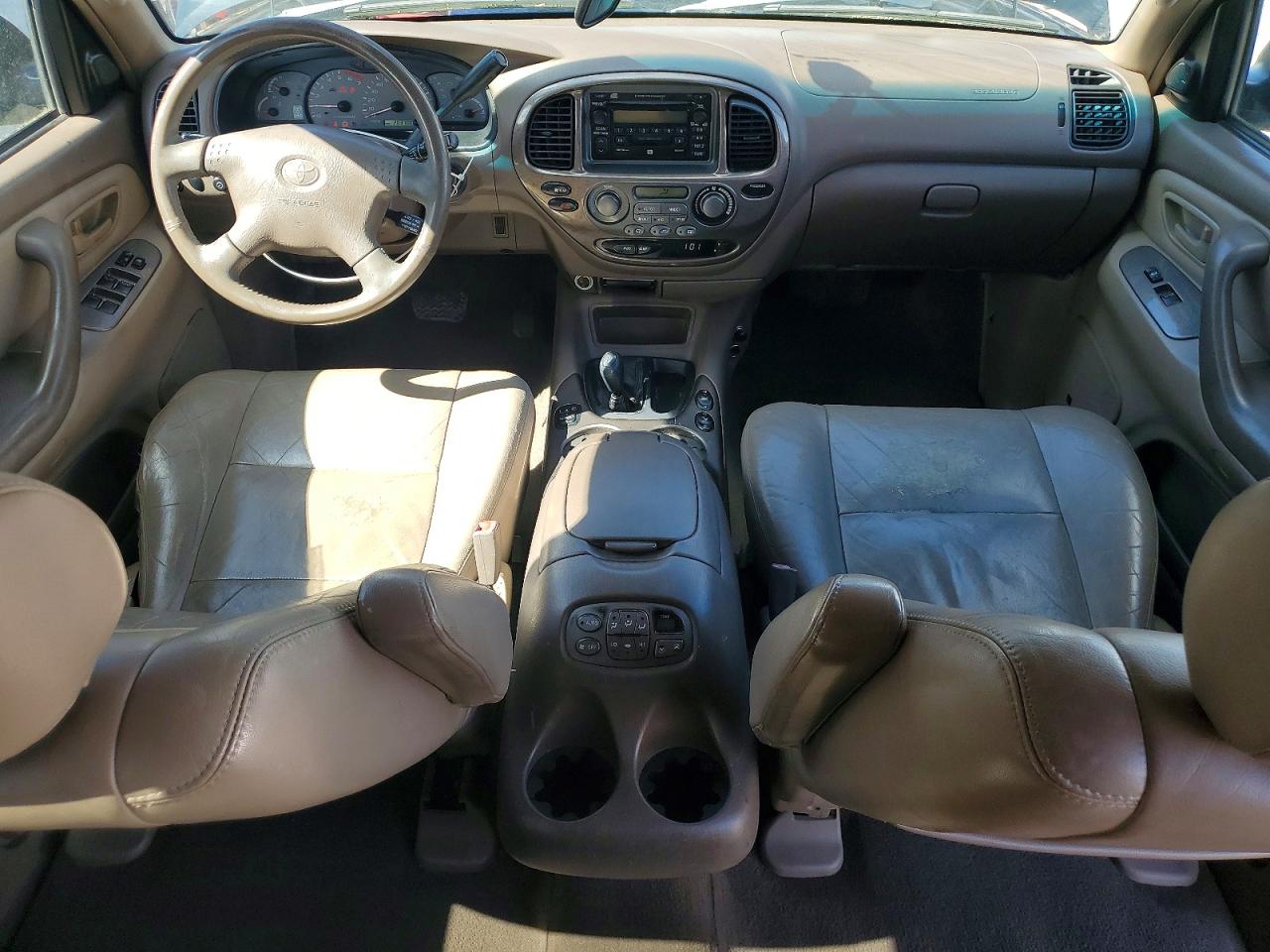 2002 Toyota Sequoia Limited Black vin: 5TDBT48A42S097644