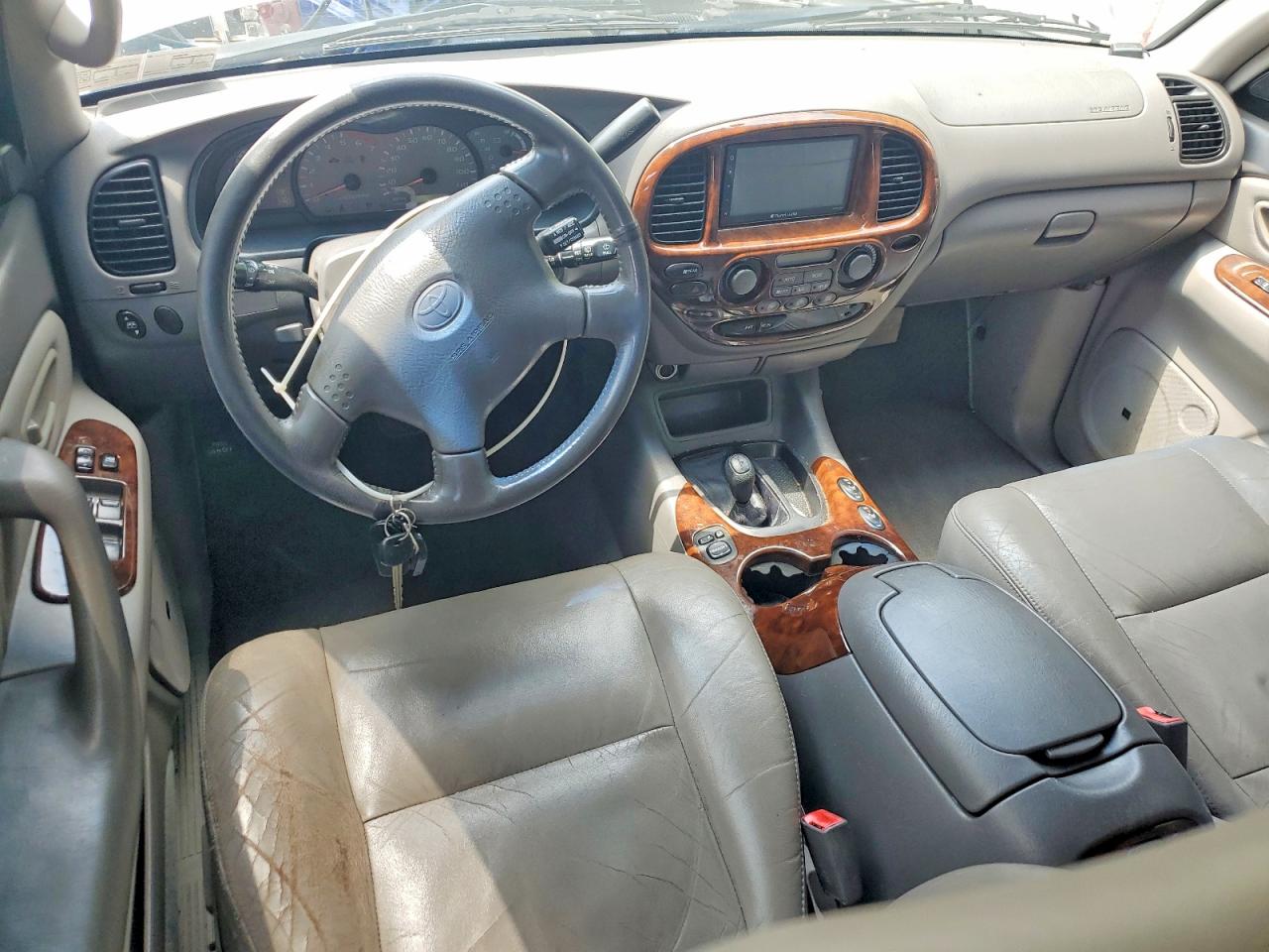 2002 Toyota Sequoia Limited Silver vin: 5TDBT48A42S122235