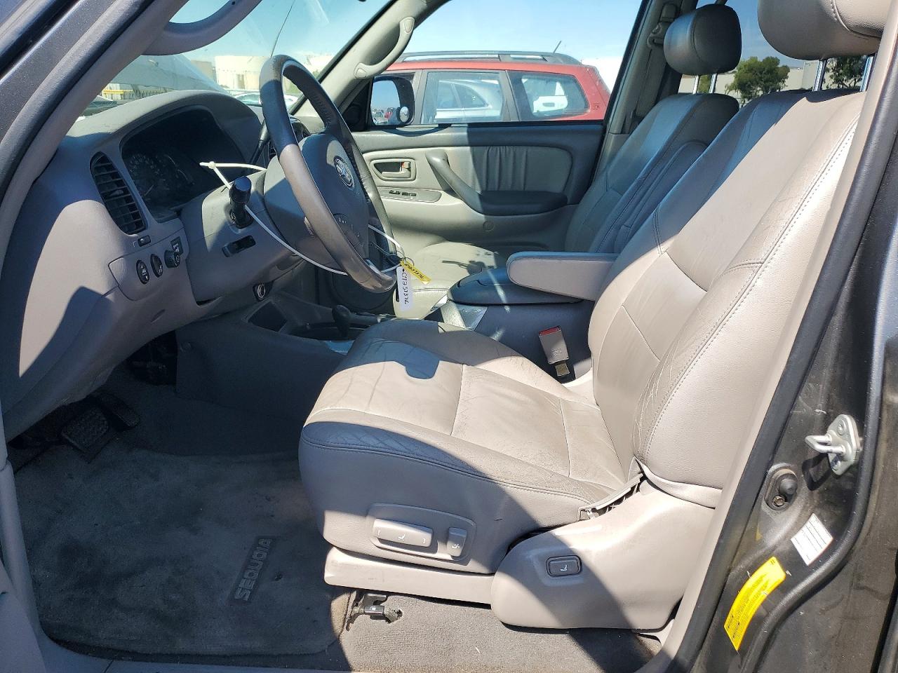 2003 Toyota Sequoia Limited Серый vin: 5TDBT48A43S176992