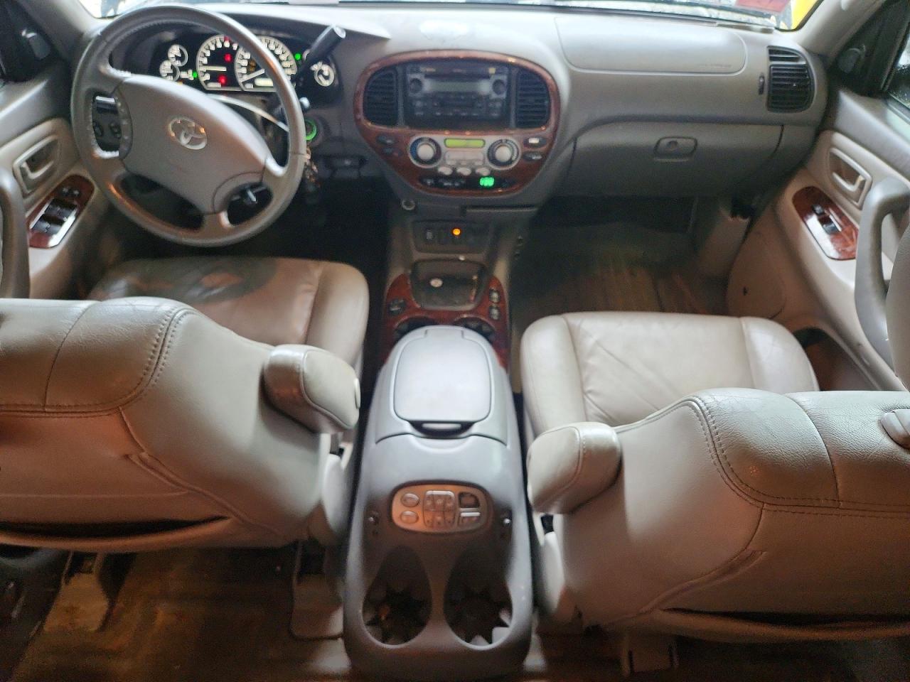 2006 Toyota Sequoia Limited Blue vin: 5TDBT48A46S258595