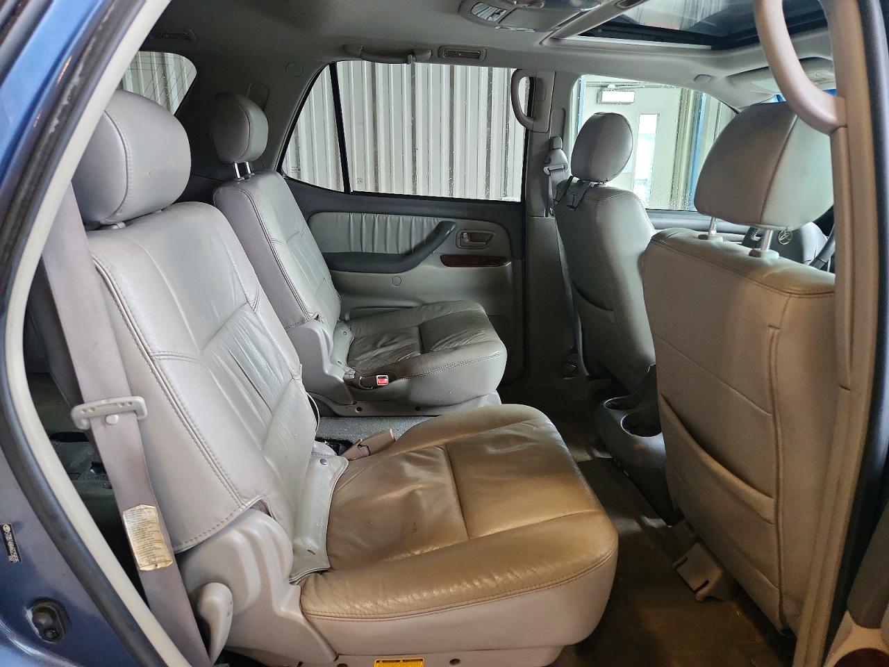 2006 Toyota Sequoia Limited Blue vin: 5TDBT48A46S258595