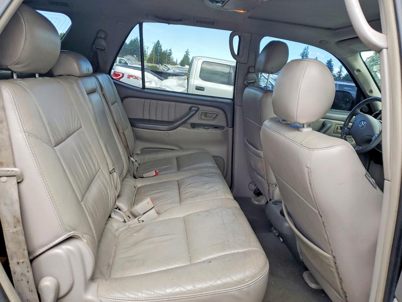 2007 Toyota Sequoia Limited Black vin: 5TDBT48A47S278489