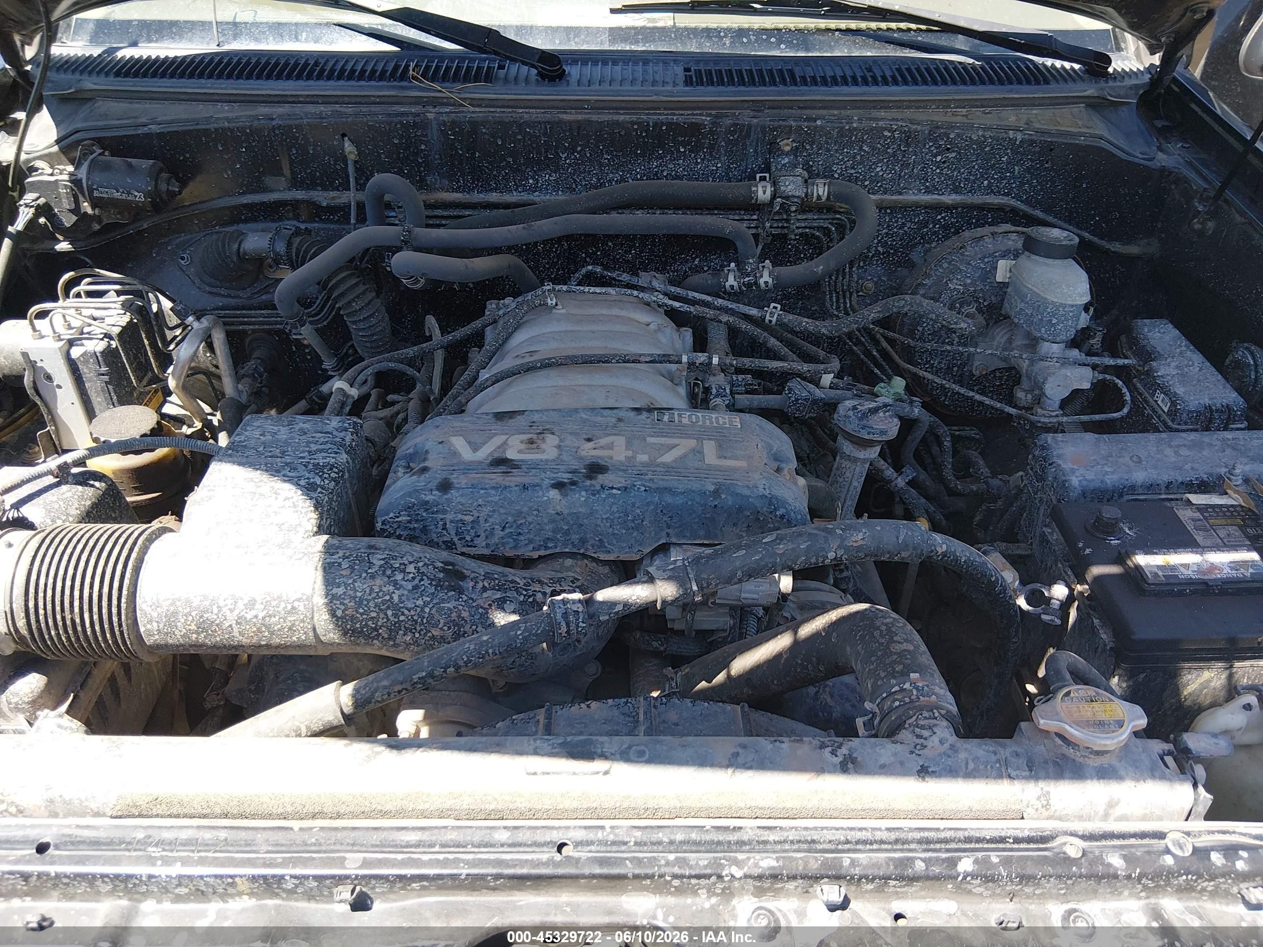 2001 Toyota Sequoia Limited V8 Черный vin: 5TDBT48A51S044403
