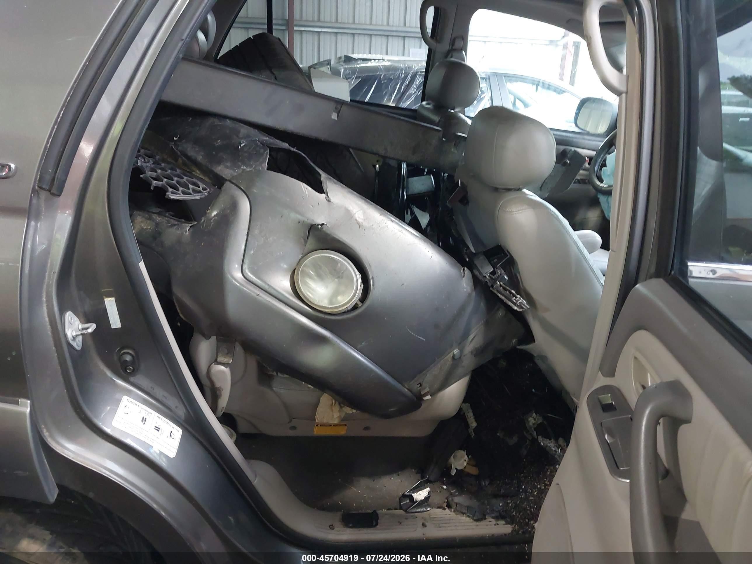 2003 Toyota Sequoia Limited V8 Серый vin: 5TDBT48A53S178525