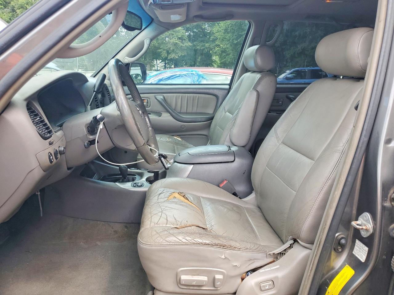 2004 Toyota Sequoia Limited Gray vin: 5TDBT48A54S216529