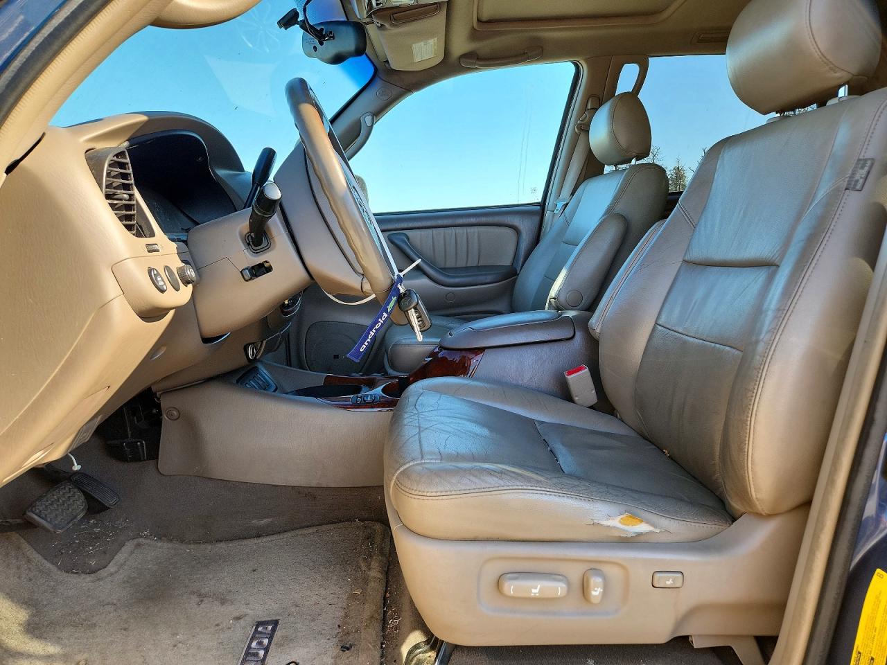 2005 Toyota Sequoia Limited Blue vin: 5TDBT48A55S234384