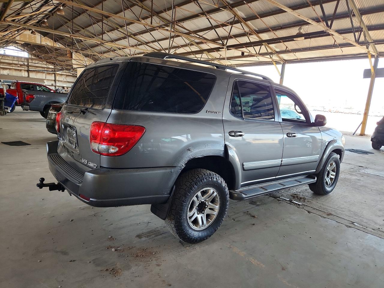 2006 Toyota Sequoia Limited Gray vin: 5TDBT48A56S270867