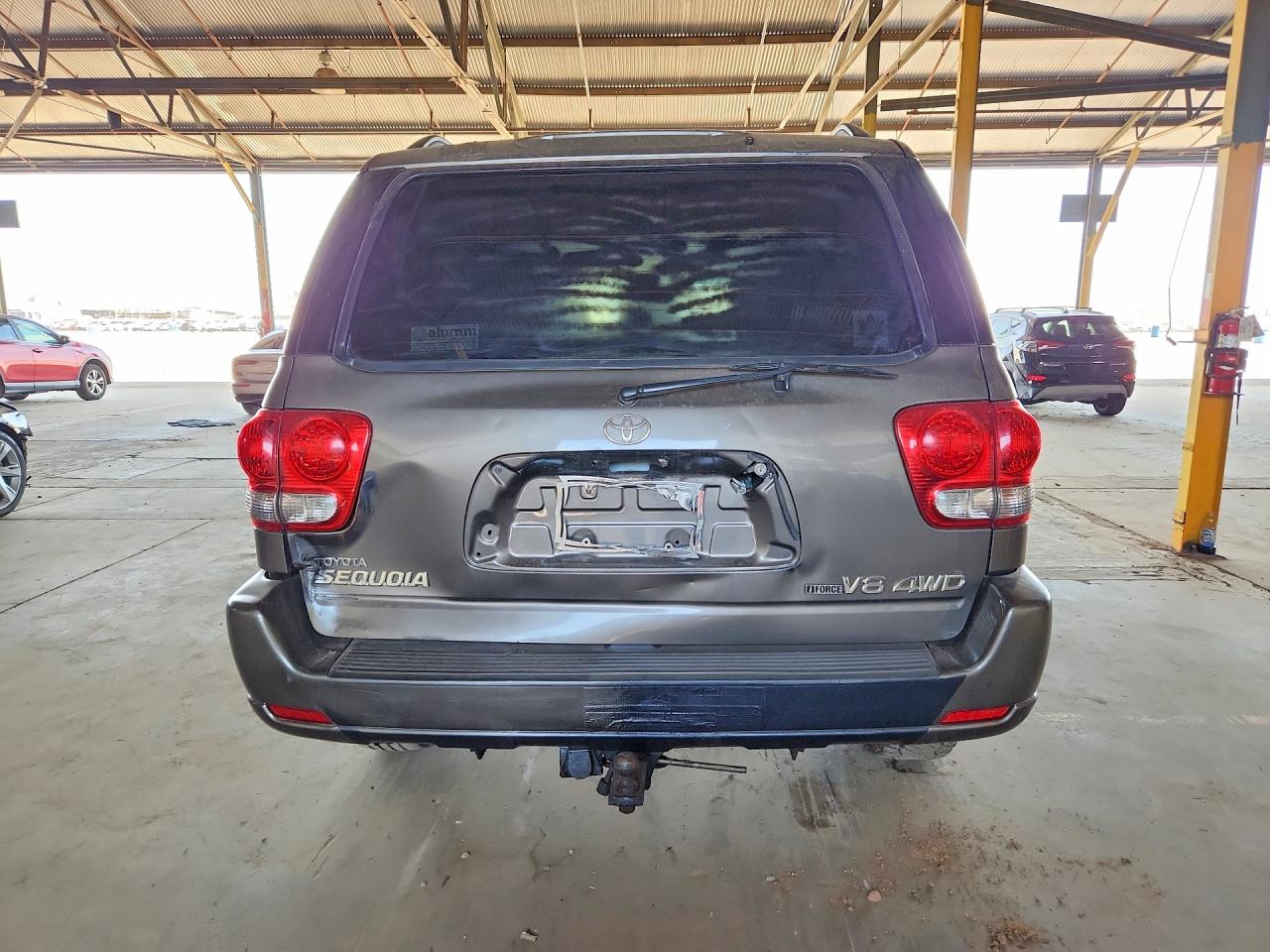 2006 Toyota Sequoia Limited Gray vin: 5TDBT48A56S270867