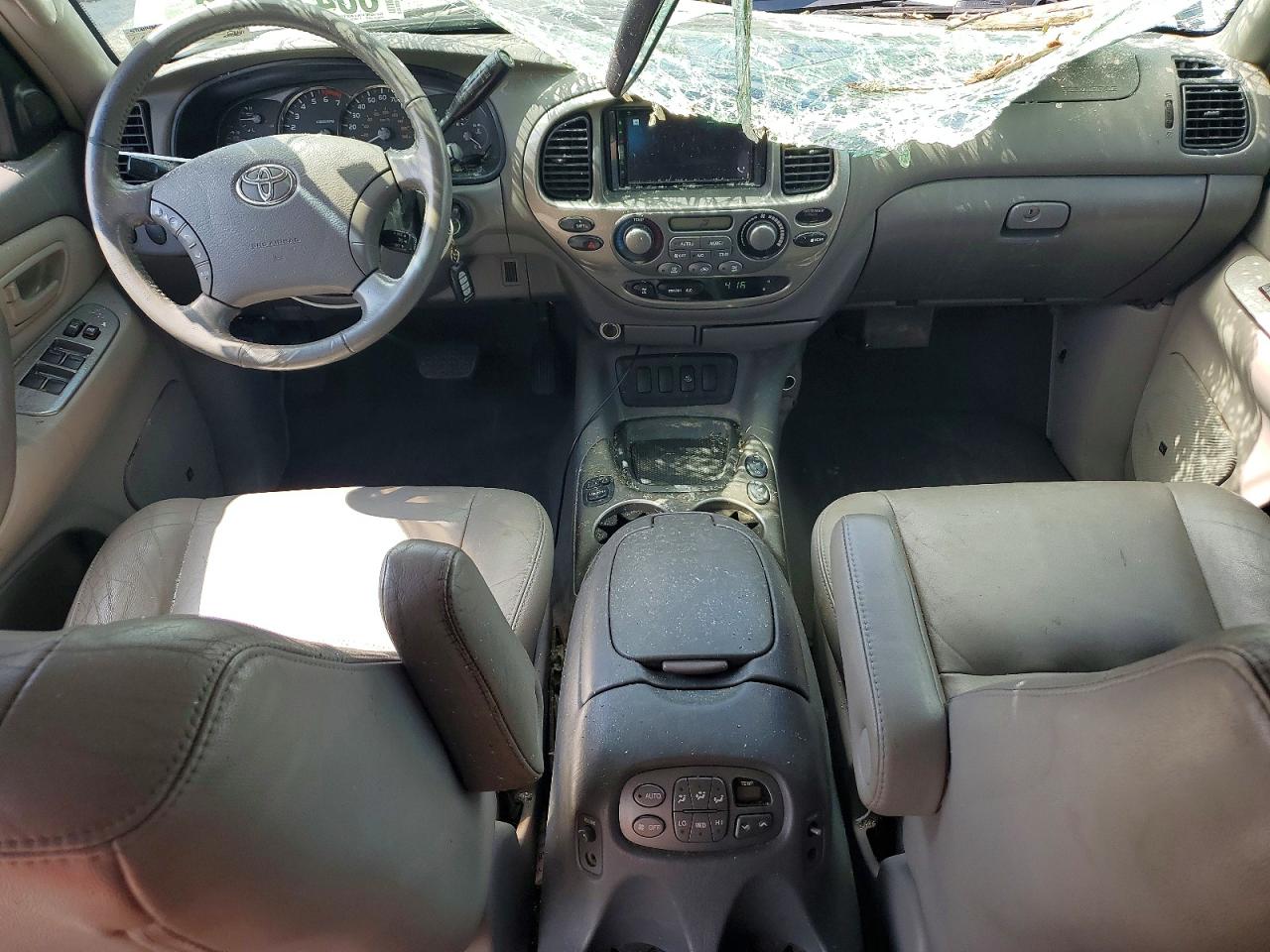 2006 Toyota Sequoia Limited Green vin: 5TDBT48A56S272621
