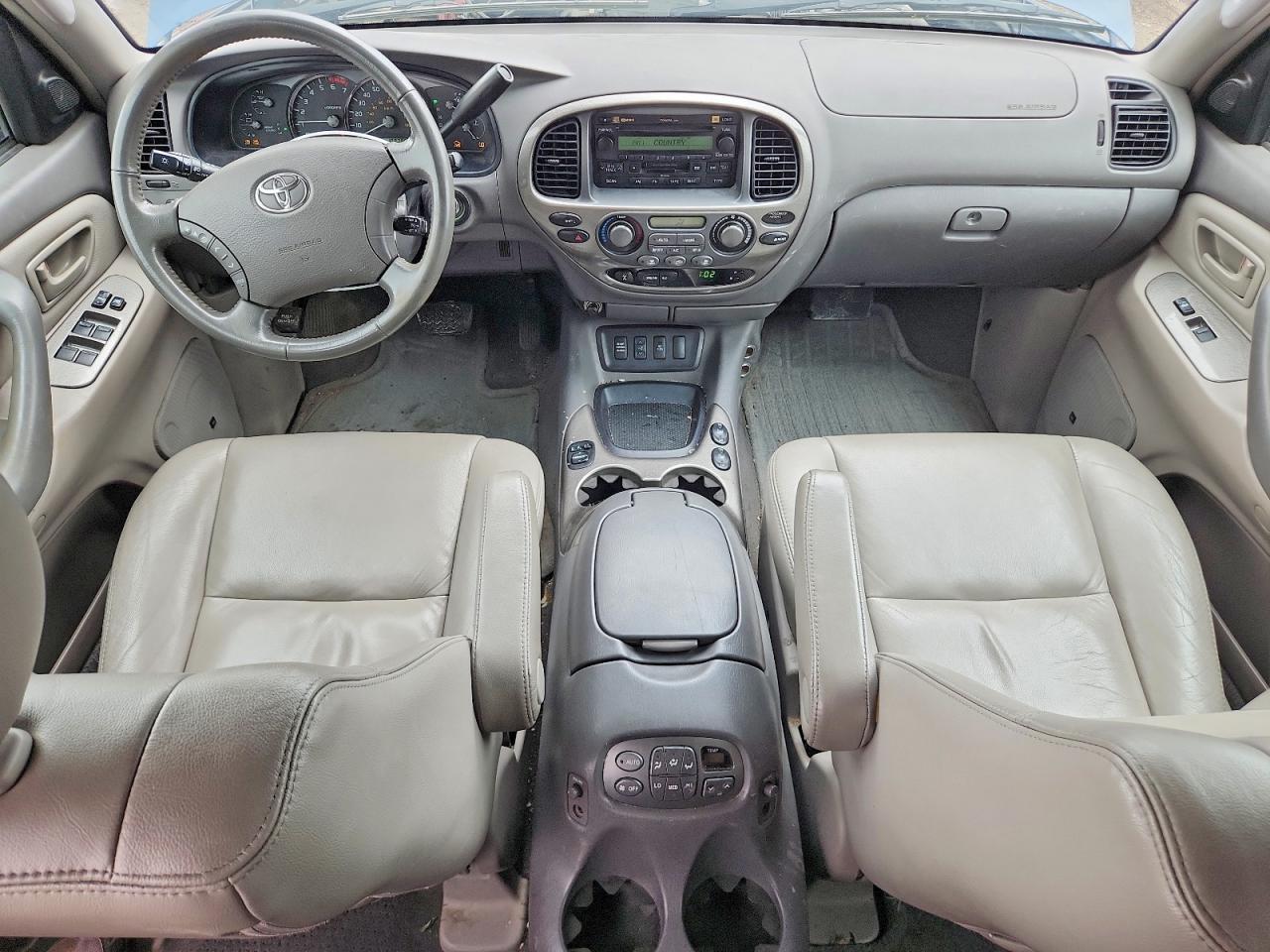2007 Toyota Sequoia Limited Blue vin: 5TDBT48A57S288934