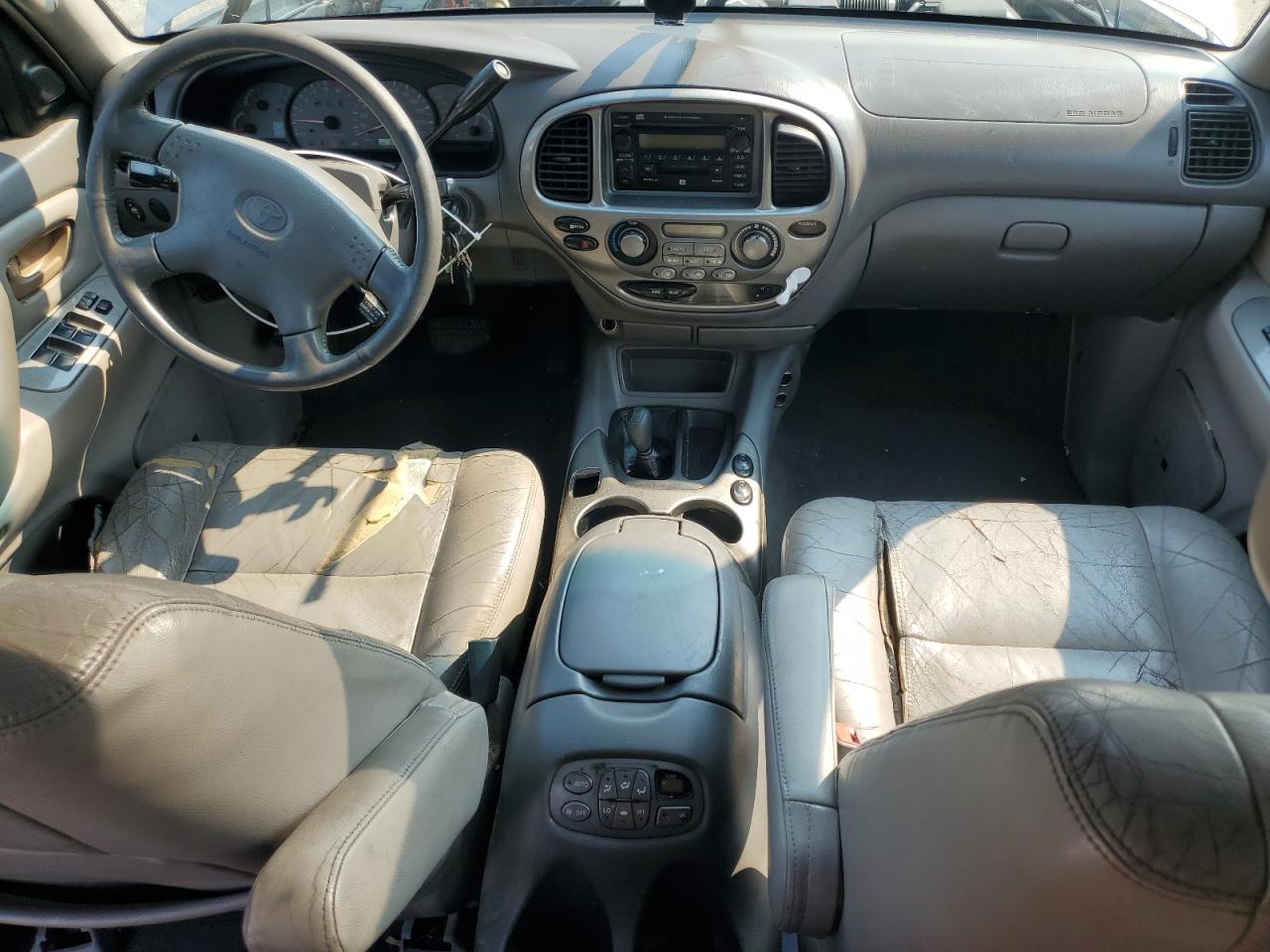 2001 Toyota Sequoia Limited Серебряный vin: 5TDBT48A61S029263