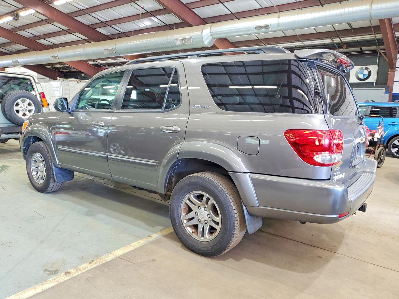 2006 Toyota Sequoia Limited Silver vin: 5TDBT48A66S269940