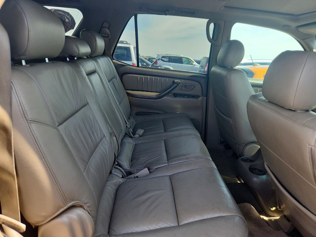 2006 Toyota Sequoia Limited Black vin: 5TDBT48A66S275284