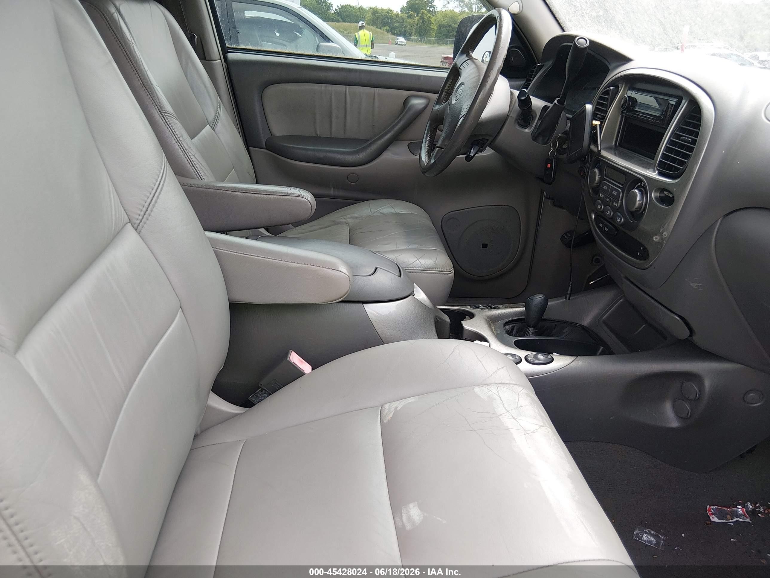 2002 Toyota Sequoia Limited V8 Gray vin: 5TDBT48A72S085889