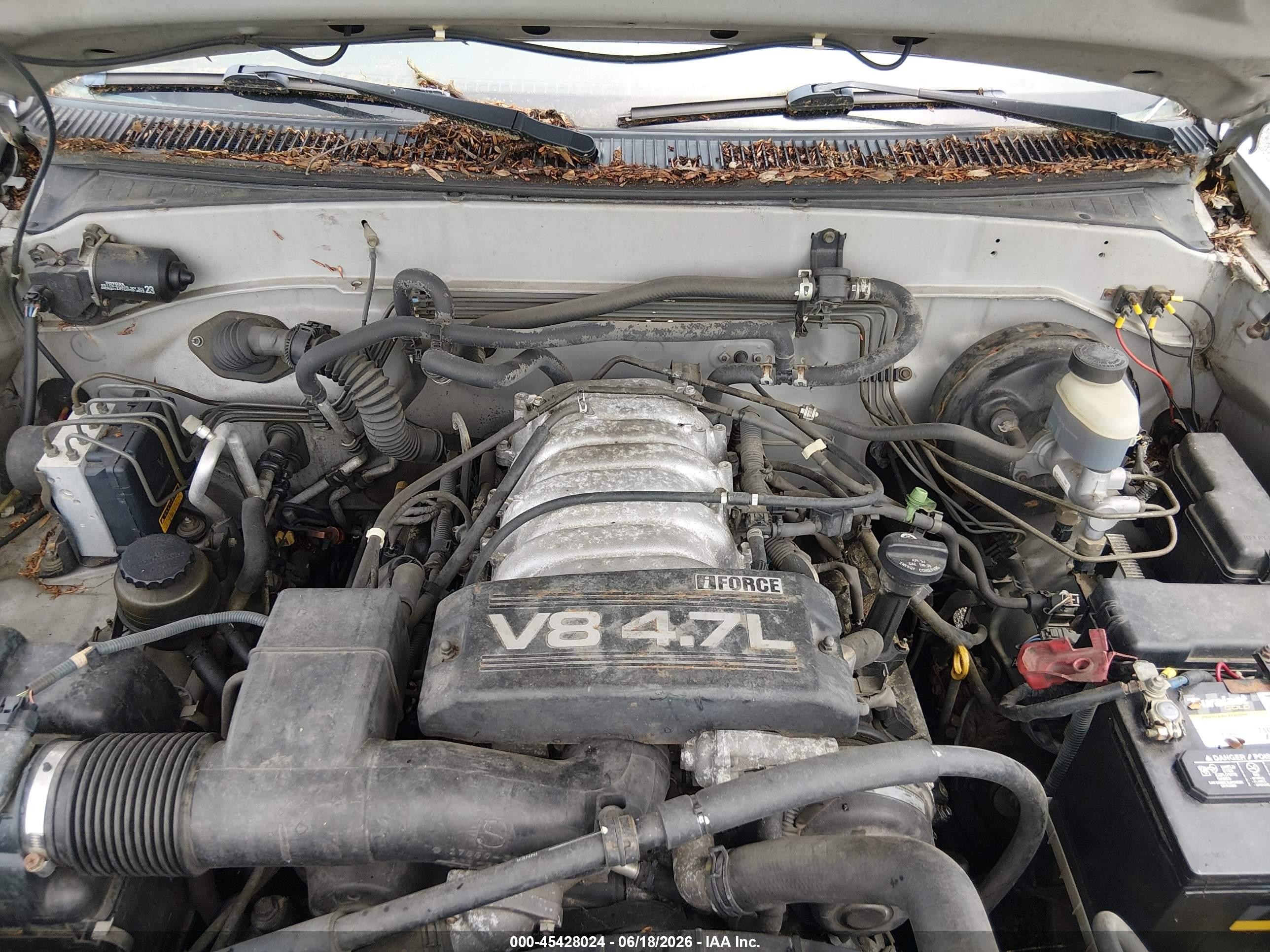 2002 Toyota Sequoia Limited V8 Gray vin: 5TDBT48A72S085889