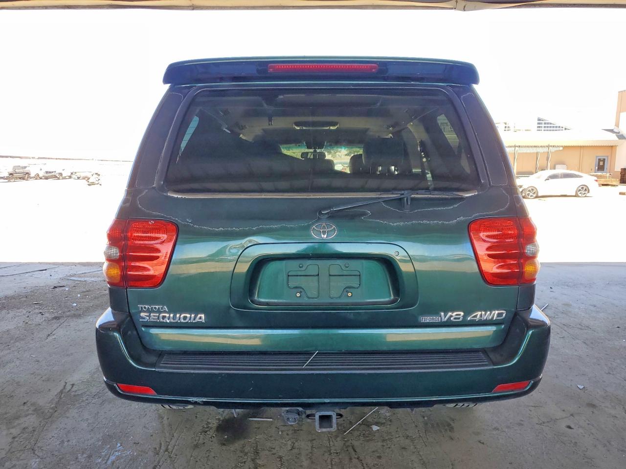 2004 Toyota Sequoia Limited Зеленый vin: 5TDBT48A74S229587