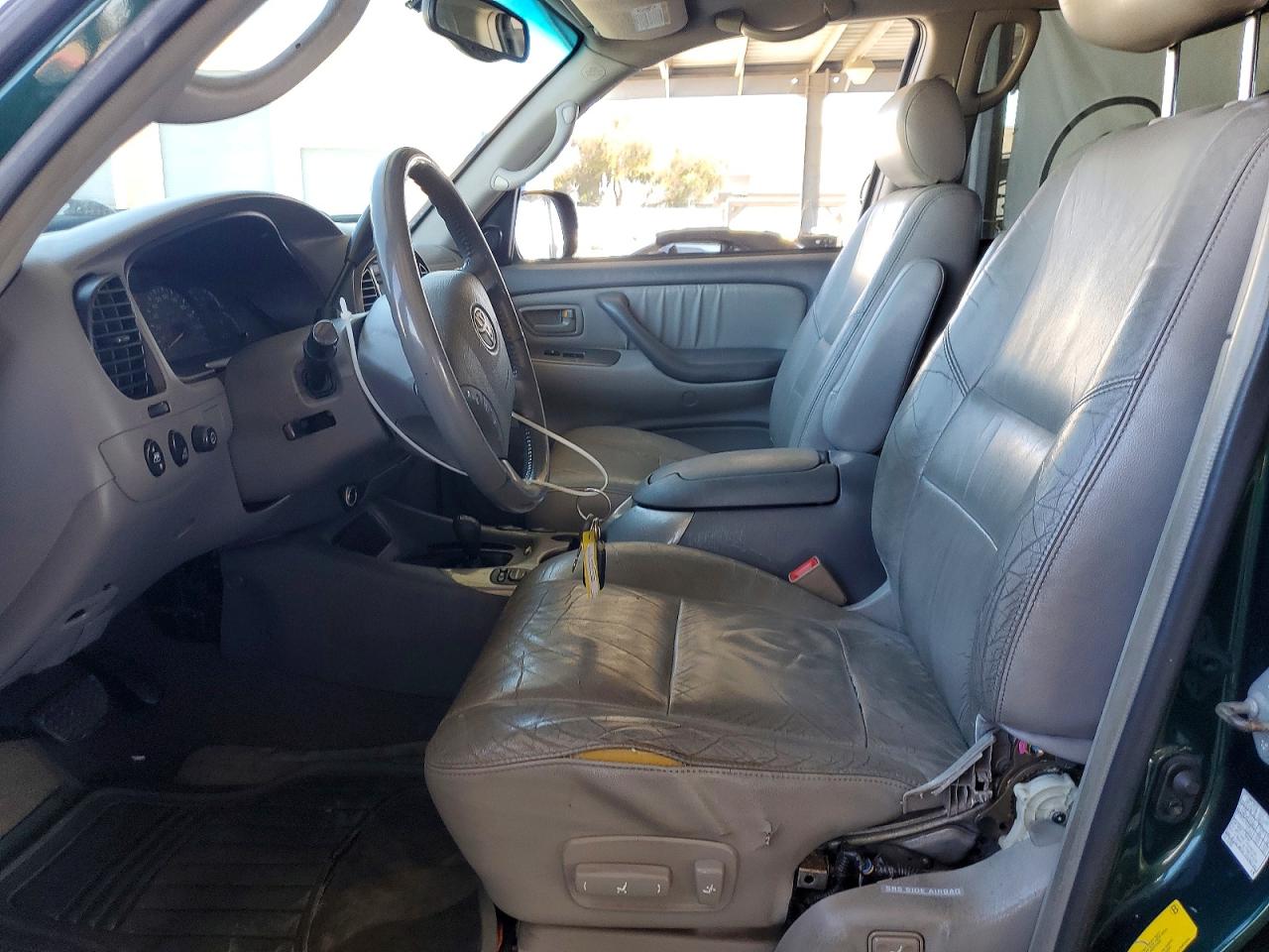 2004 Toyota Sequoia Limited Зеленый vin: 5TDBT48A74S229587