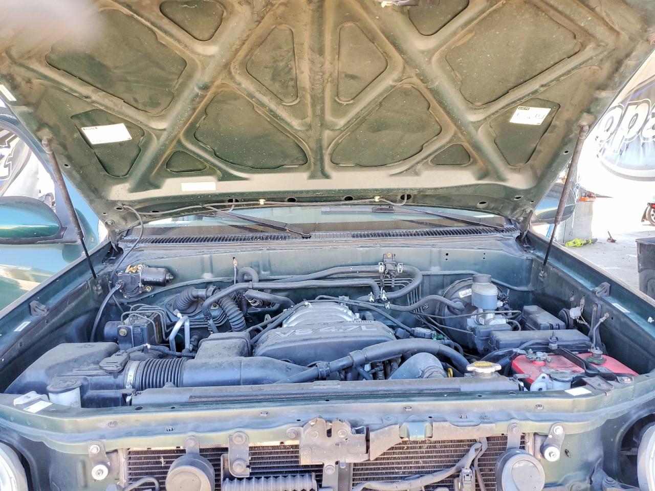 2004 Toyota Sequoia Limited Зеленый vin: 5TDBT48A74S229587