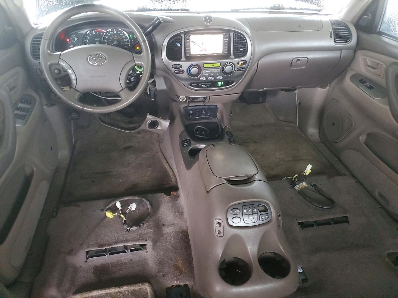 2005 Toyota Sequoia Limited Black vin: 5TDBT48A75S234404