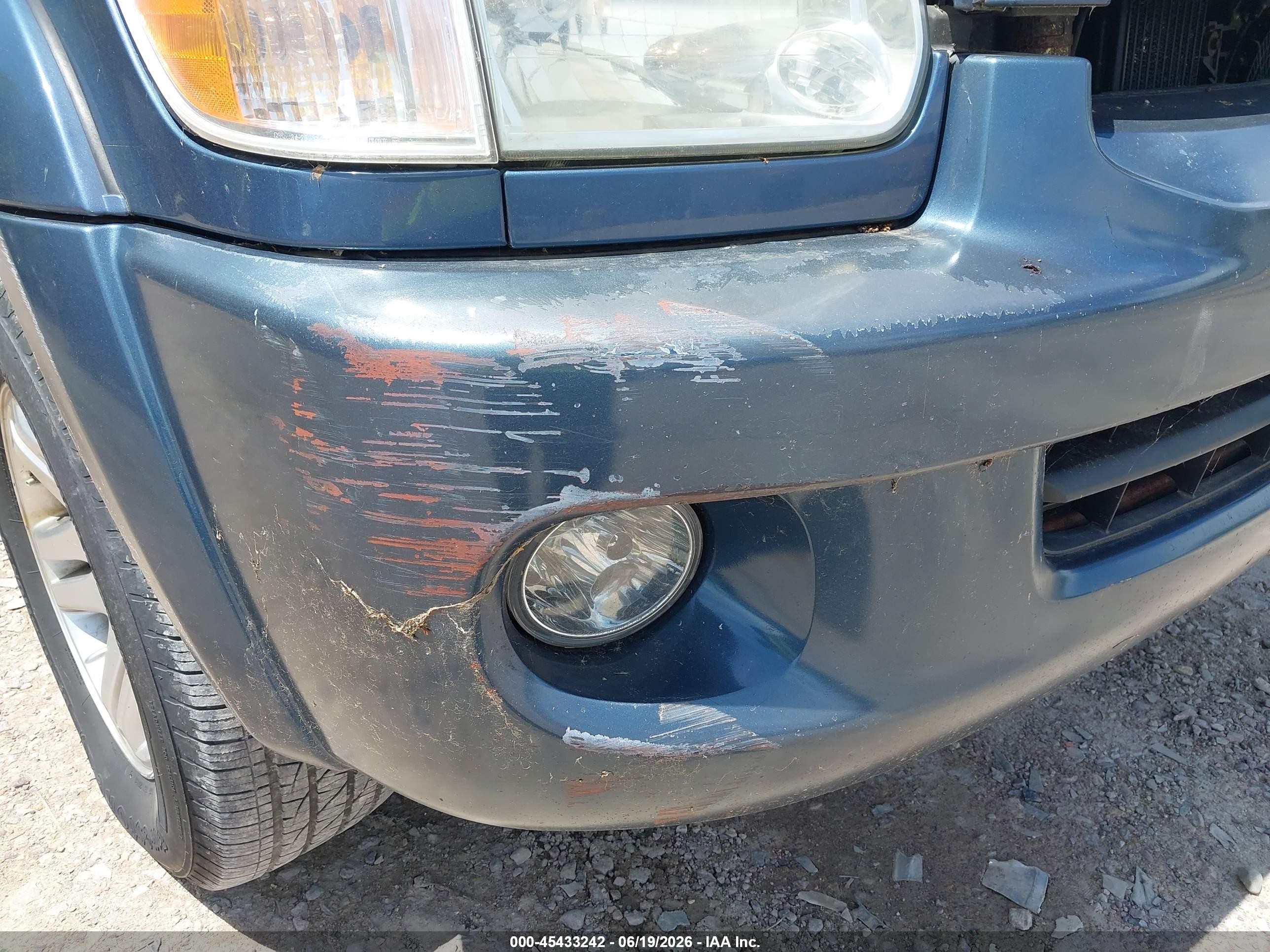 2006 Toyota Sequoia Limited V8 Blue vin: 5TDBT48A76S262544