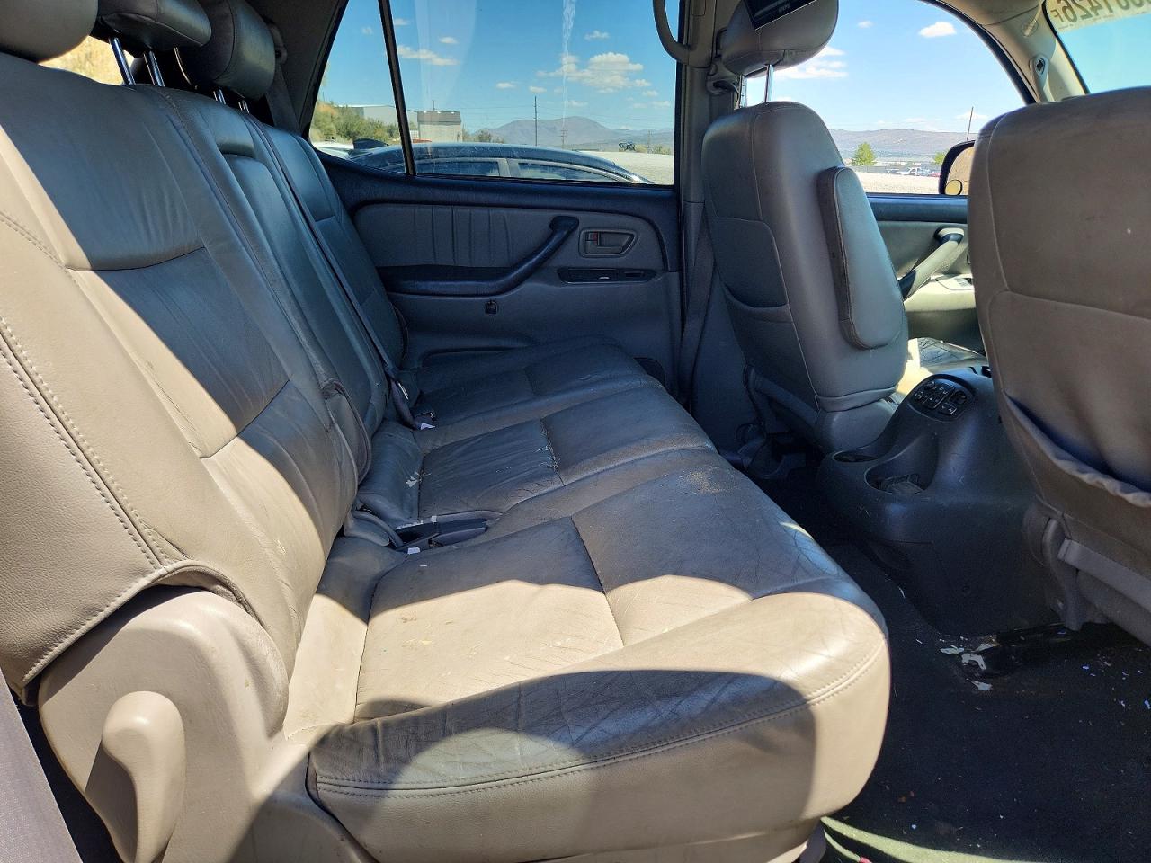 2002 Toyota Sequoia Limited Black vin: 5TDBT48A82S080944
