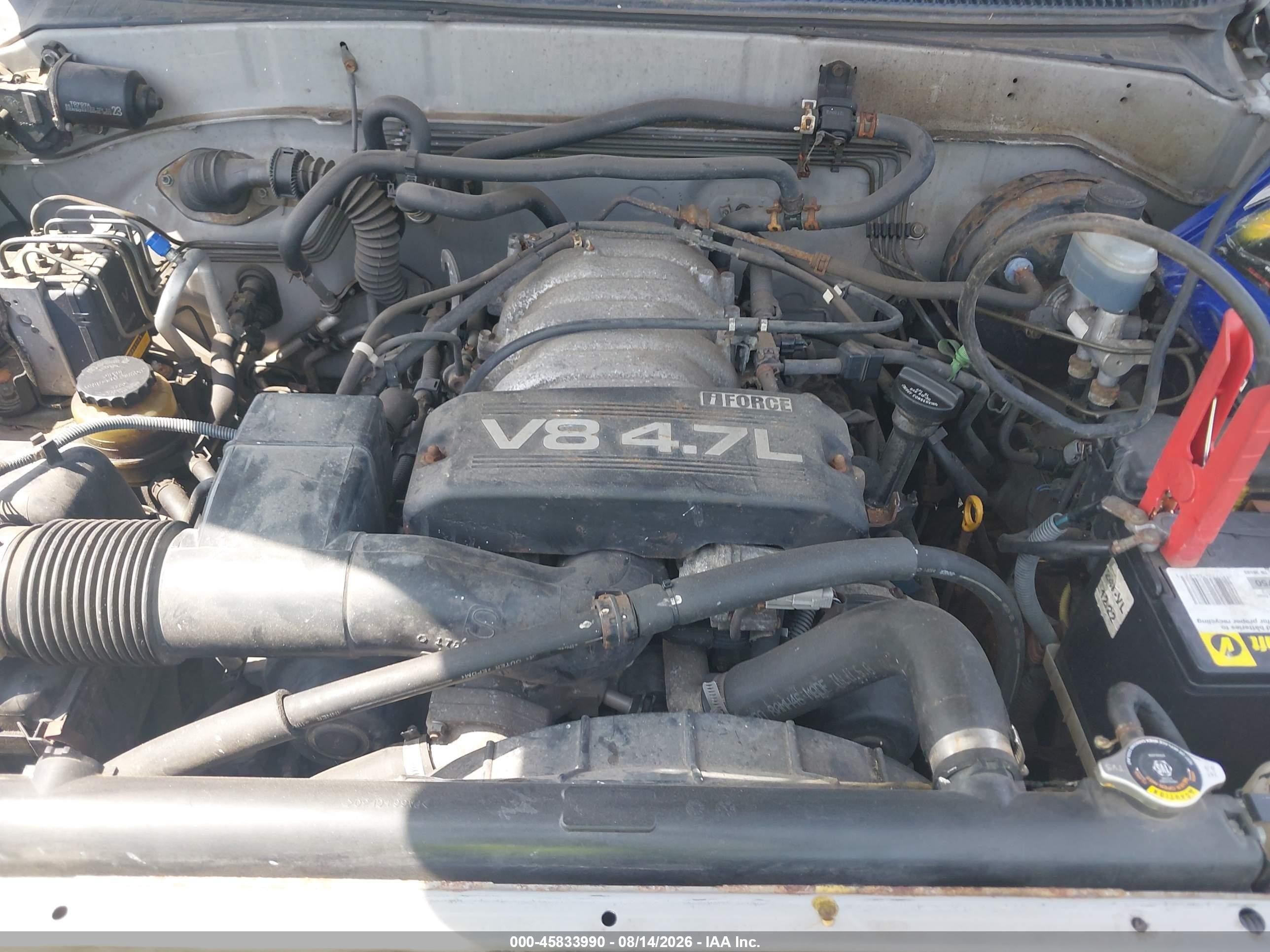 2002 Toyota Sequoia Limited V8 Beige vin: 5TDBT48A82S098182