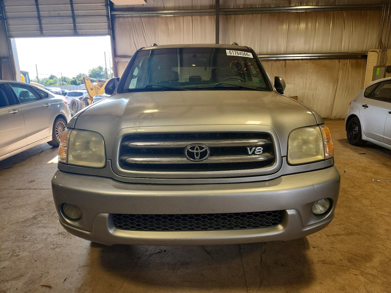2002 Toyota Sequoia Limited Gray vin: 5TDBT48A82S116583