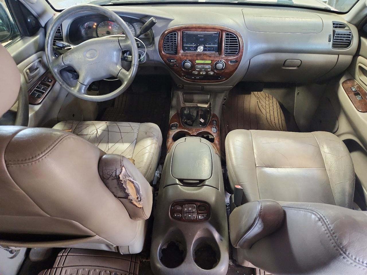 2002 Toyota Sequoia Limited Gray vin: 5TDBT48A82S116583