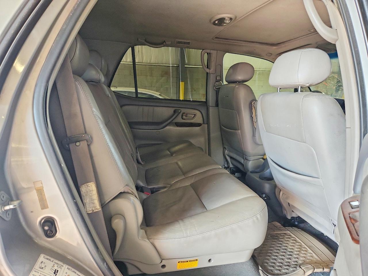 2002 Toyota Sequoia Limited Gray vin: 5TDBT48A82S116583