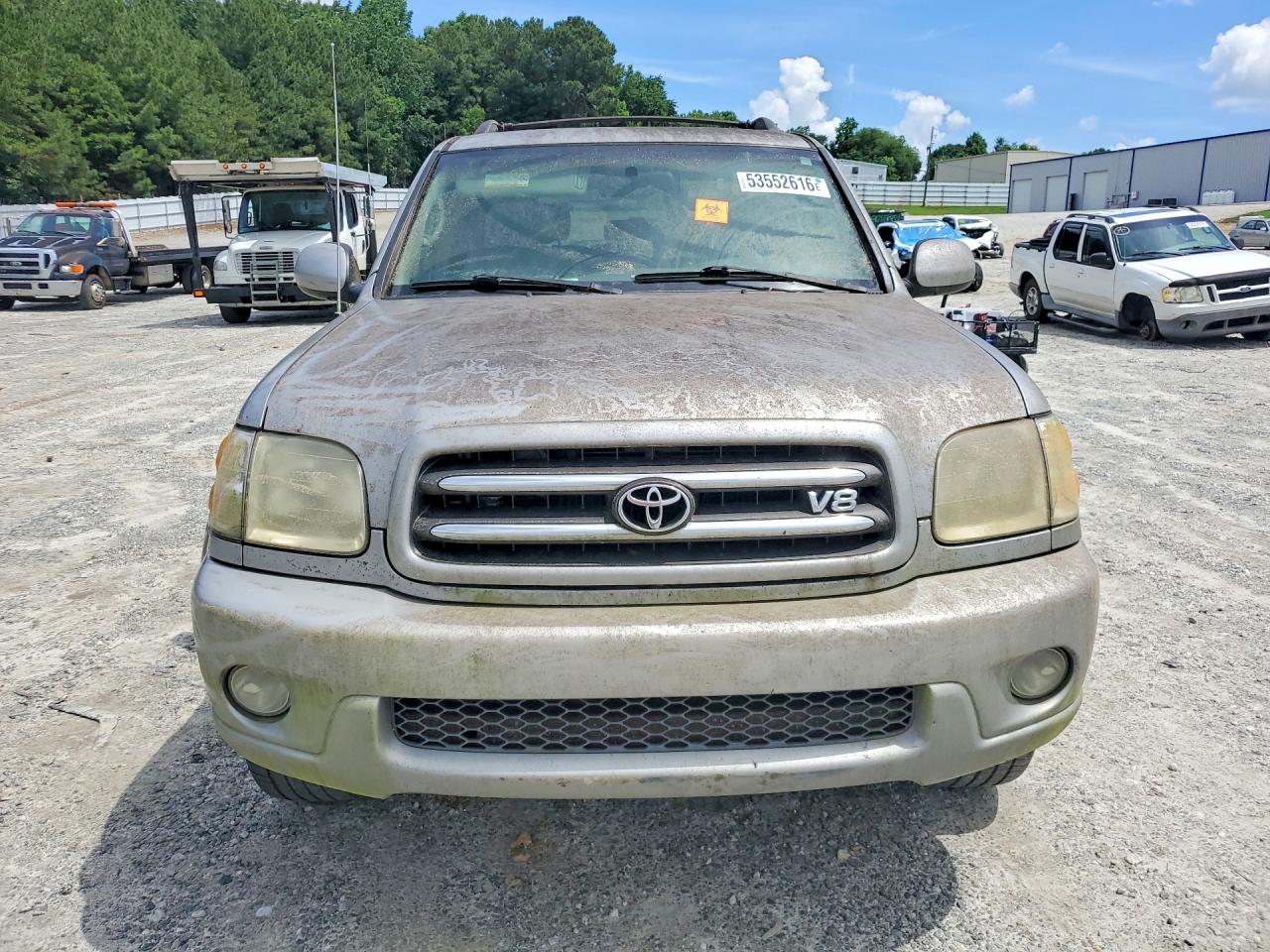 2003 Toyota Sequoia Limited Gray vin: 5TDBT48A83S165753