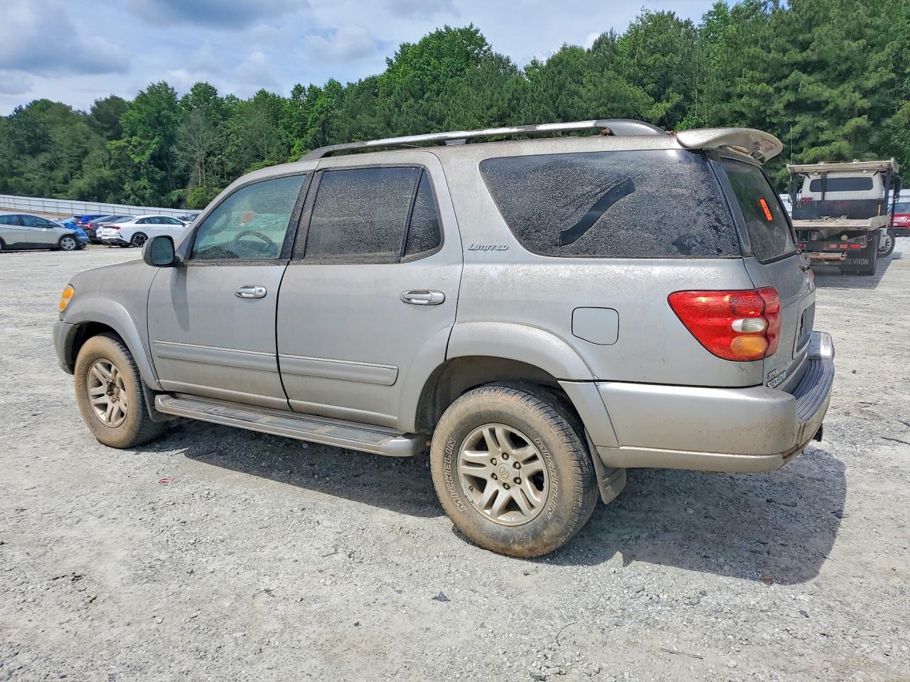 2003 Toyota Sequoia Limited Gray vin: 5TDBT48A83S165753