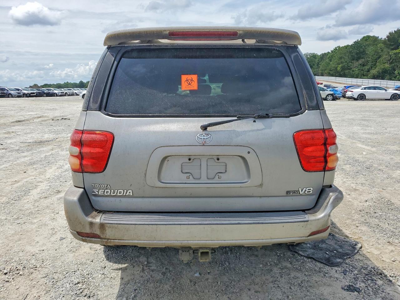 2003 Toyota Sequoia Limited Gray vin: 5TDBT48A83S165753