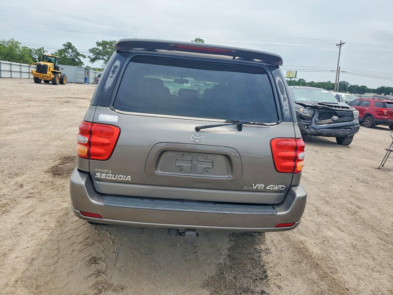 2004 Toyota Sequoia Limited Gray vin: 5TDBT48A84S216573