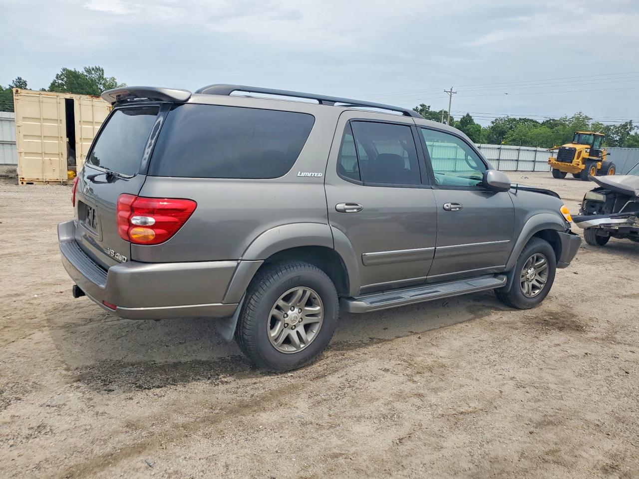 2004 Toyota Sequoia Limited Gray vin: 5TDBT48A84S216573