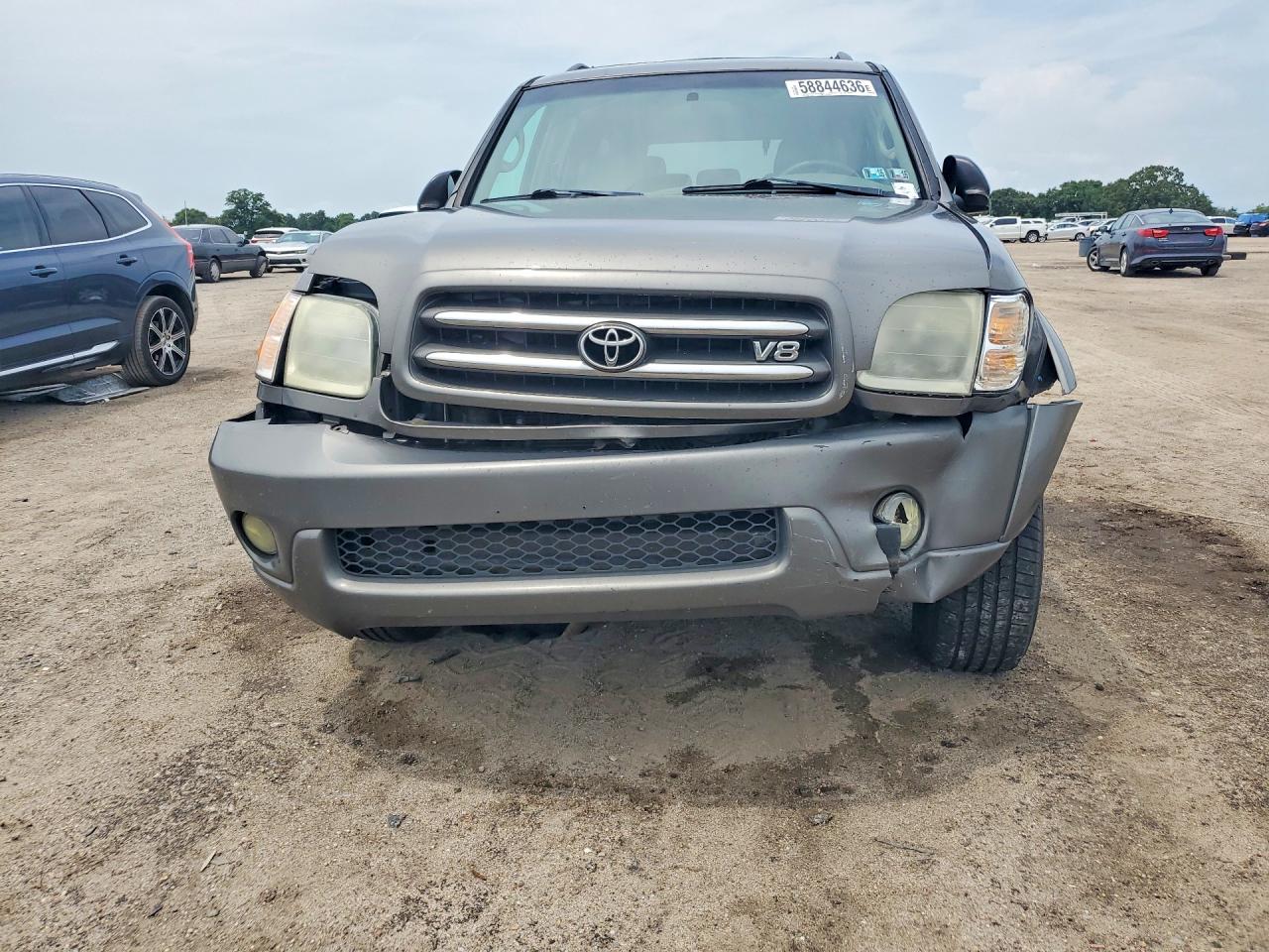2004 Toyota Sequoia Limited Gray vin: 5TDBT48A84S216573