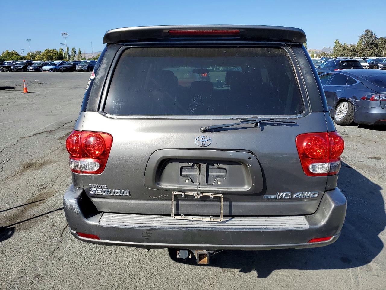2005 Toyota Sequoia Limited Gray vin: 5TDBT48A85S240826