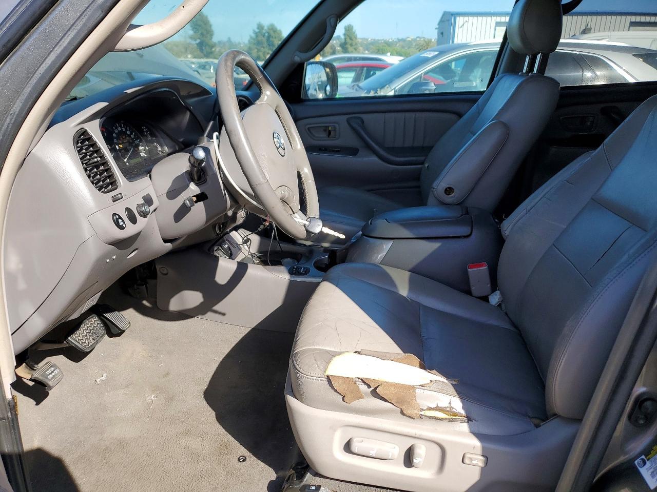 2005 Toyota Sequoia Limited Gray vin: 5TDBT48A85S240826